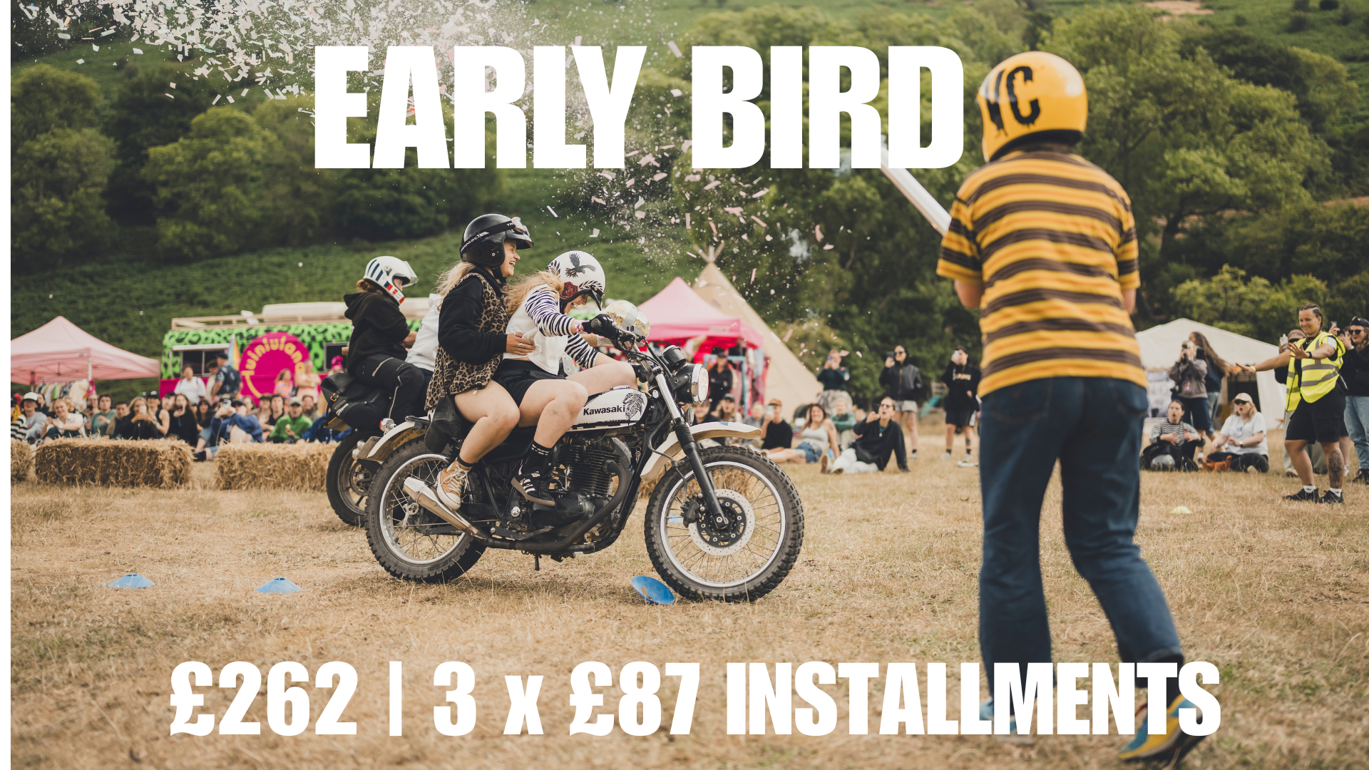 £262 early bird ticket price