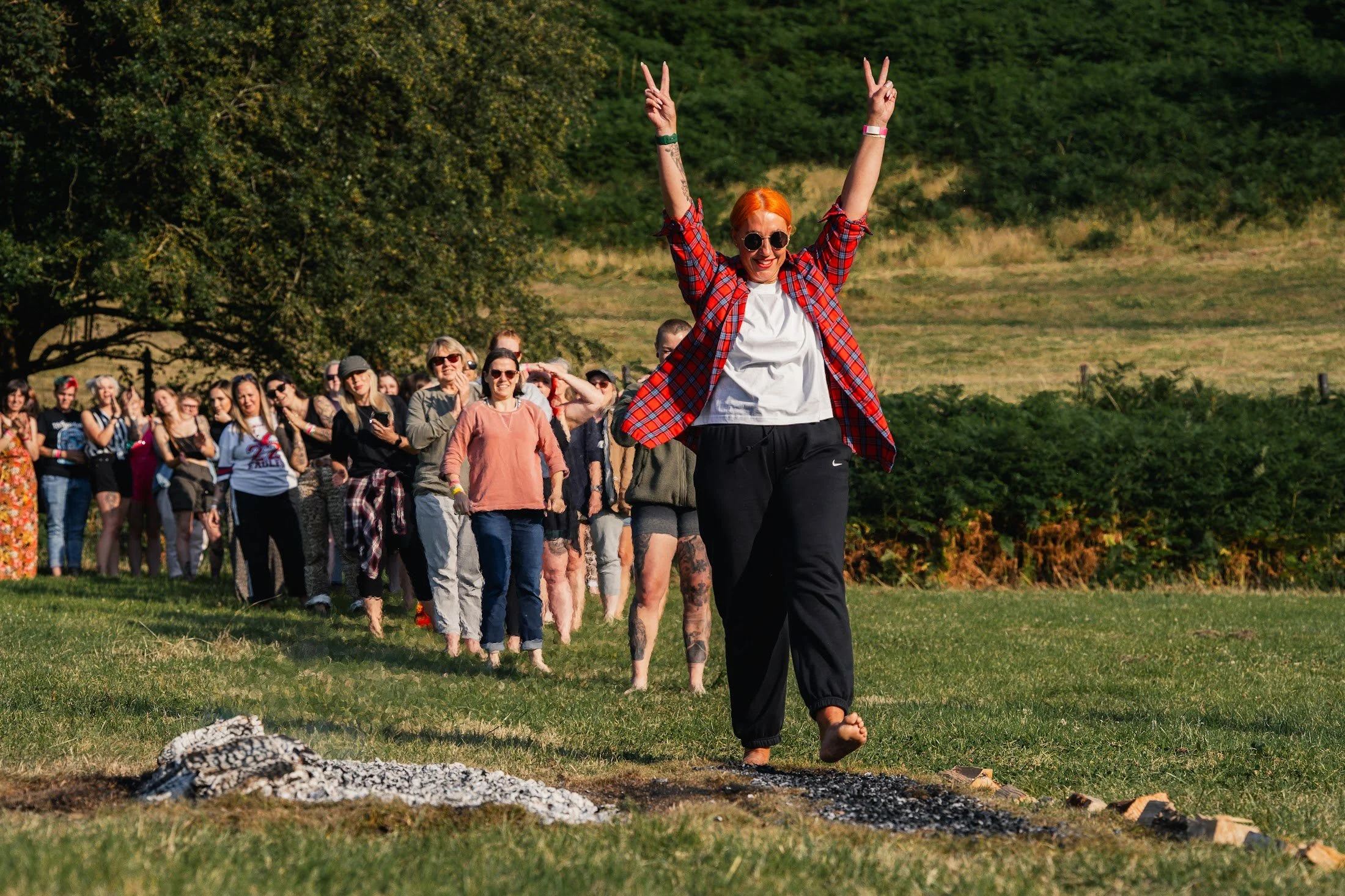 Camp VC Fire Walk