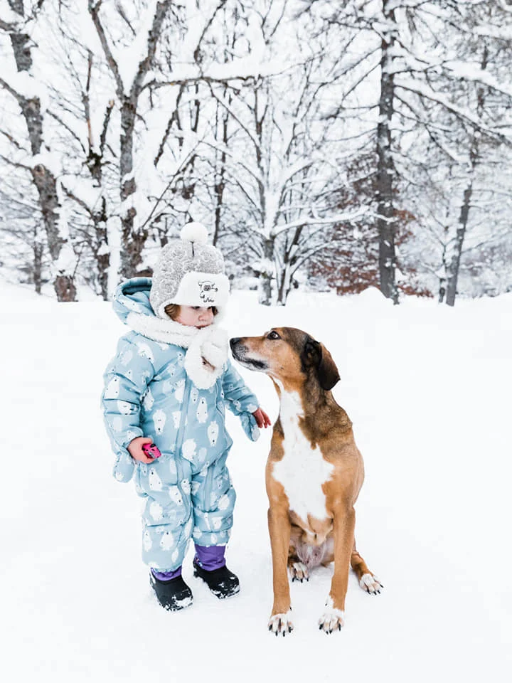 Maud Schoenmaekers “Enjoying our last snow day..”