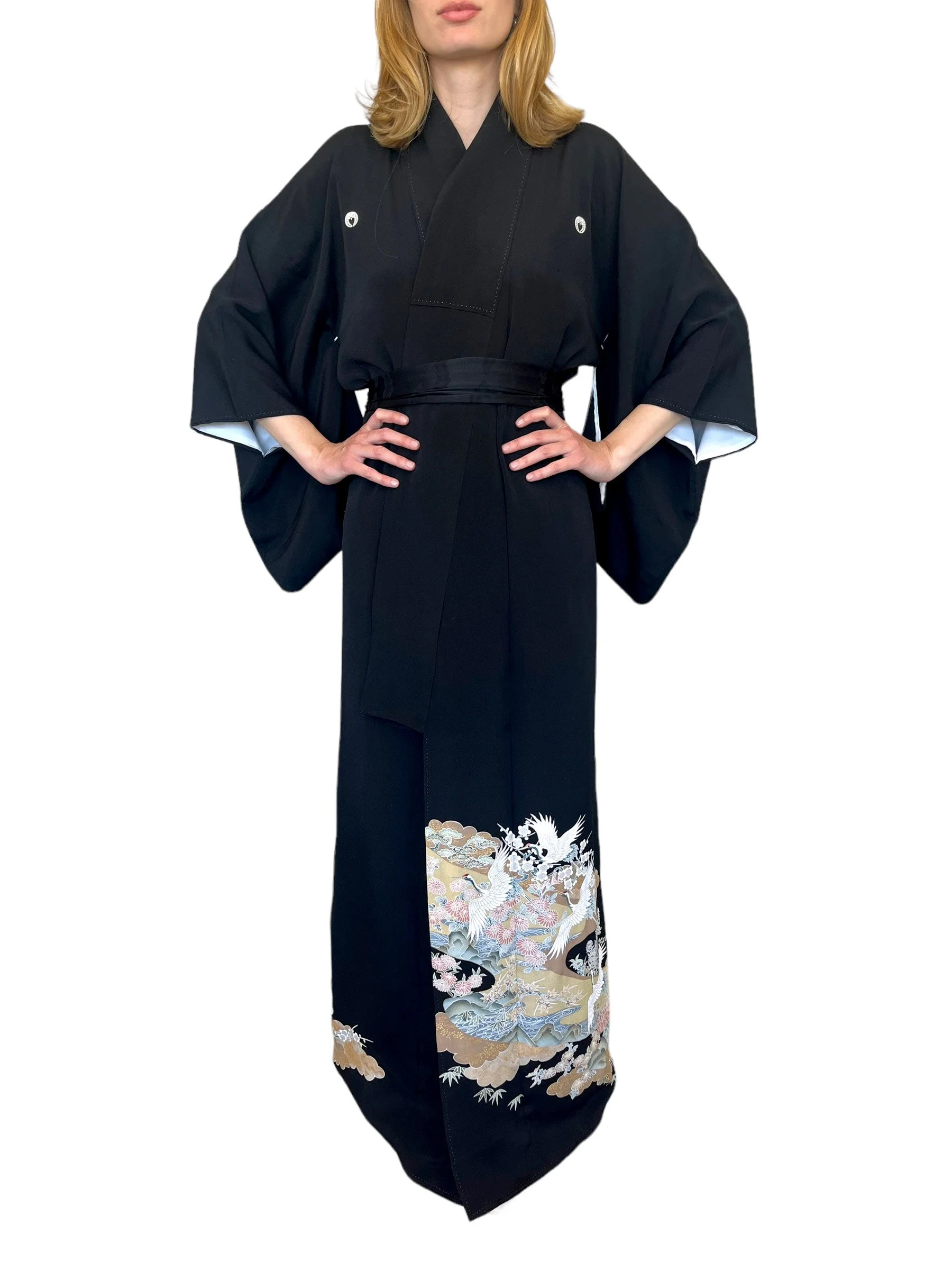 Item #3 - Traditional Japanese Silk Kimono (Copy)