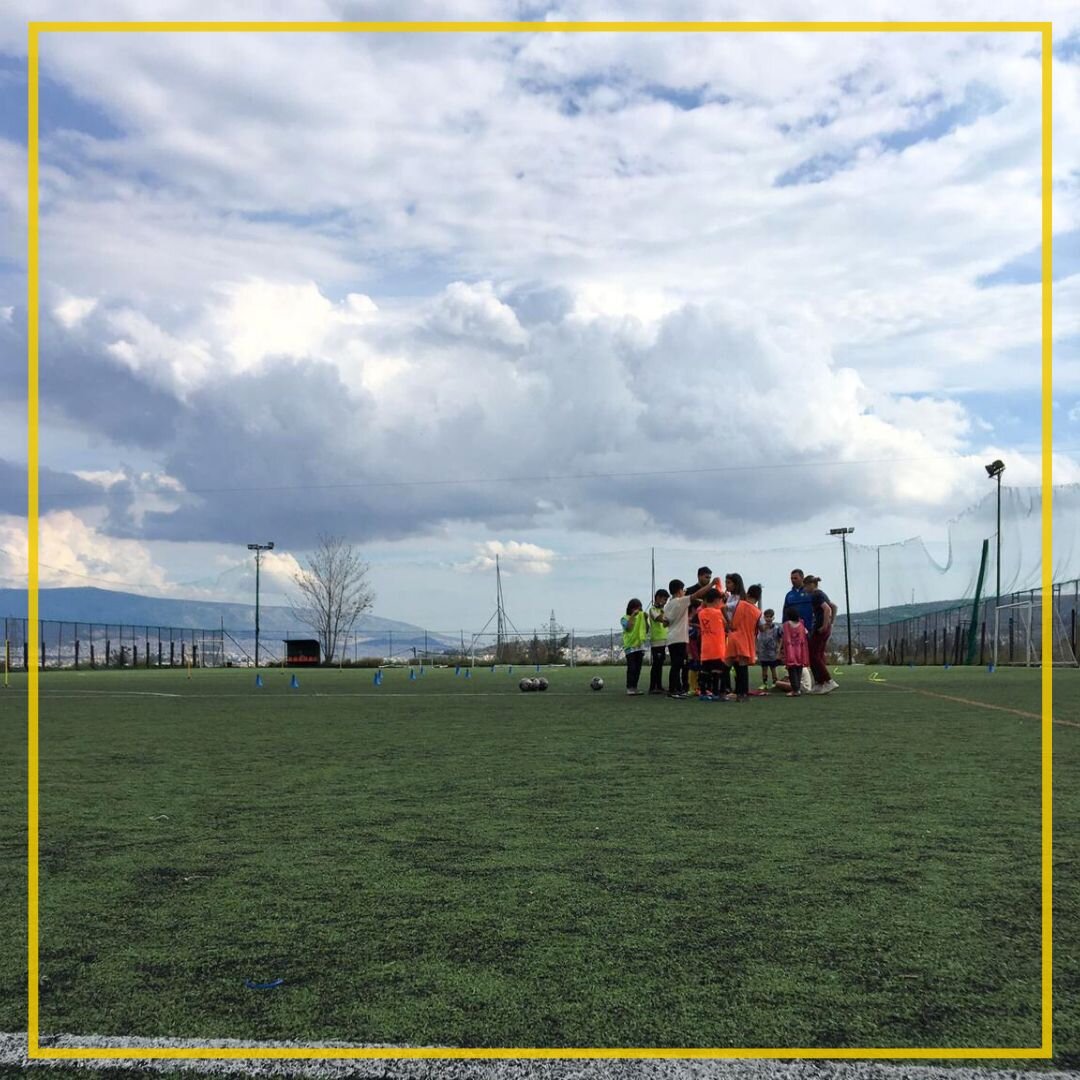 Check it out!  Our football program is up and running! ⚽️

We're thrilled to provide a fun and safe environment for kids from camps in Attika to play football and build connections with local children. With our expert coaches leading the way, we're n