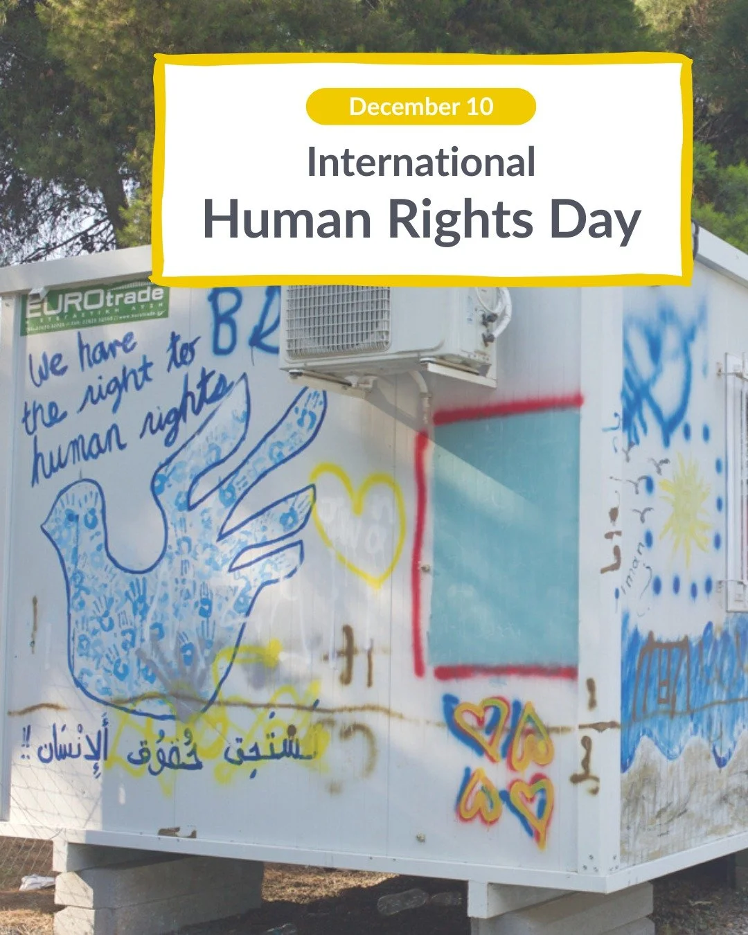 On International Human Rights Day we stand with the millions of people forced to flee war, violence and persecution to reaffirm a fundamental principle: every person has the right to seek safety. 

Today, Lighthouse Relief upholds our commitment to s