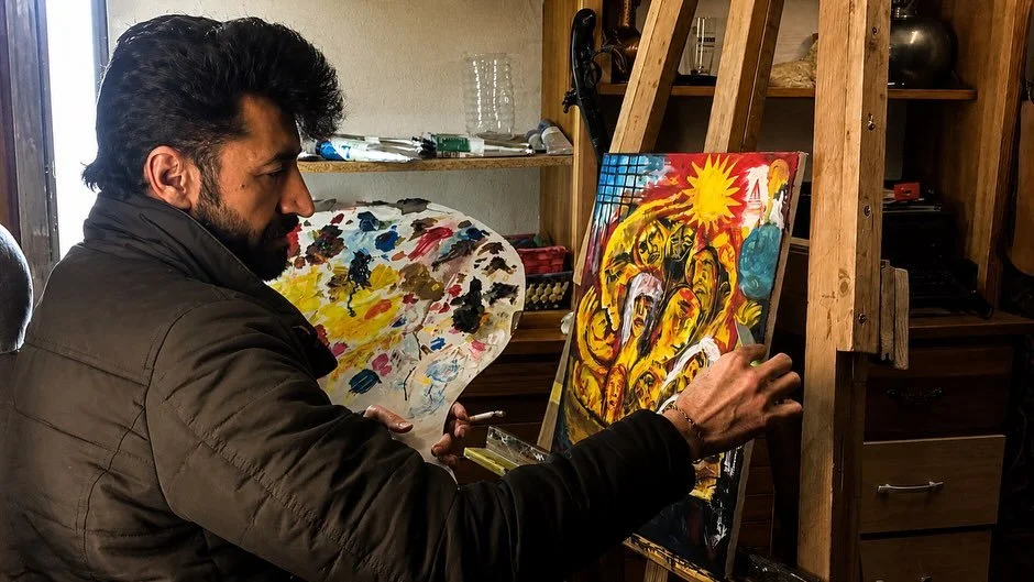 As Refugee Week draws to a close, we&rsquo;re honored to share the story of Kheder Haji Daham, a Yazidi artist, sculptor, and poet whose work reflects memory, displacement, and resilience.

Born in Sinjar, Iraq, Kheder&rsquo;s life has been shaped by