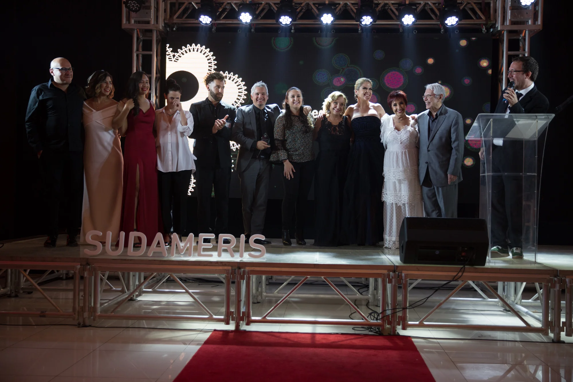 Parte del e.quipo de la pelicula Las Herederas.