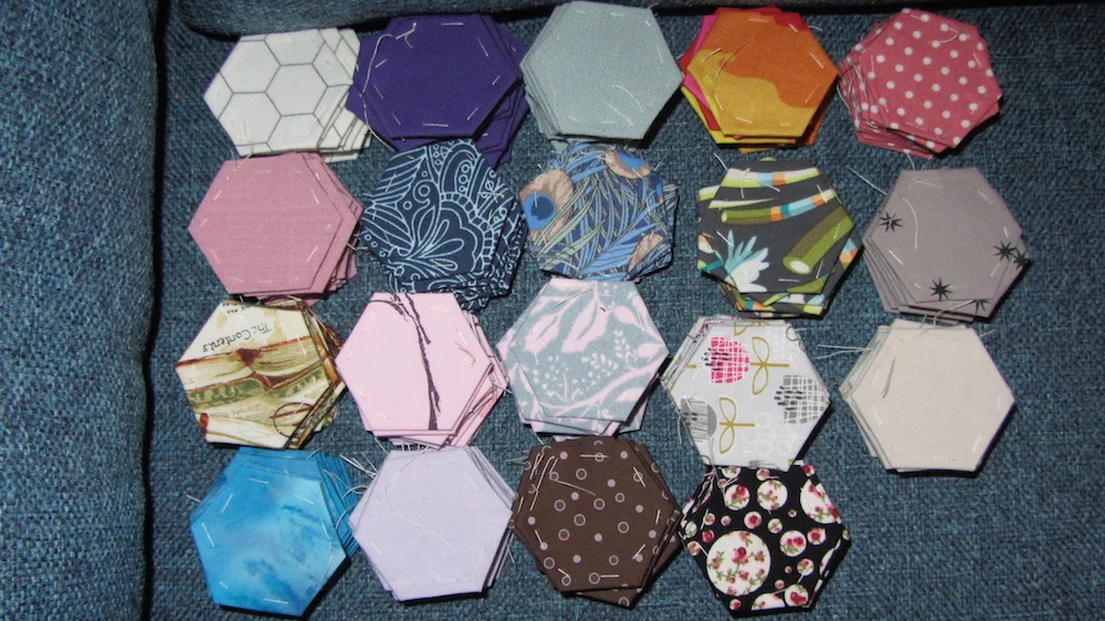English paper piecing hexagons.jpeg