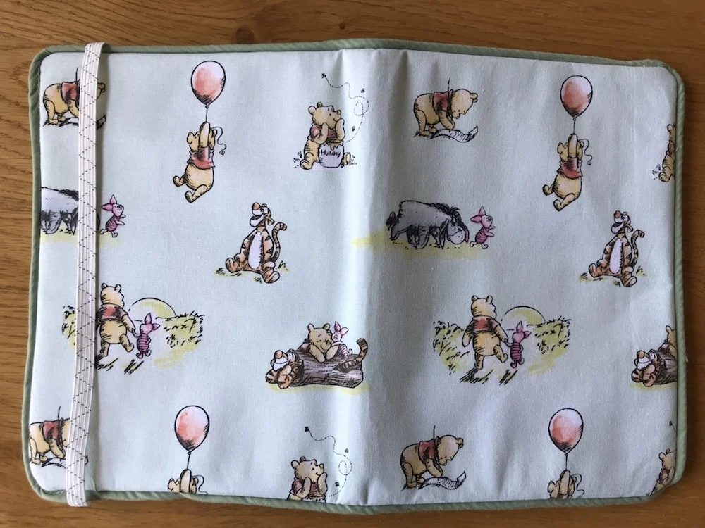 Visage Textiles Winnie the Pooh and Friends cotton fabrc Kindle Cover.jpg