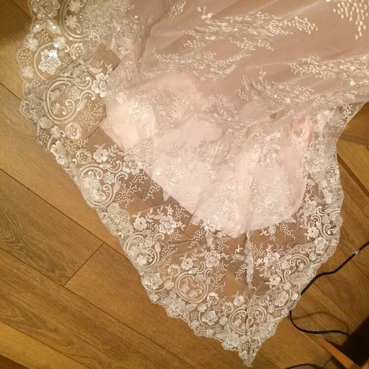 Wedding Dress - Skirt and finishing touches