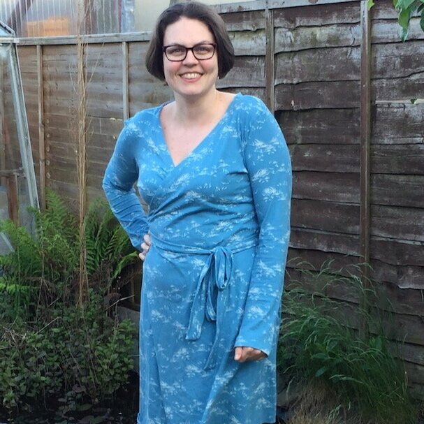 Growth Pond Wrap Dress