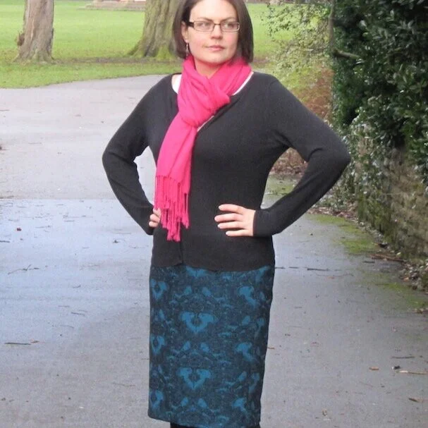 Self drafted pencil skirt