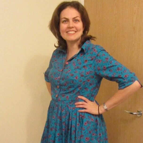 Completed: Beating the Winter Blues Cami dress