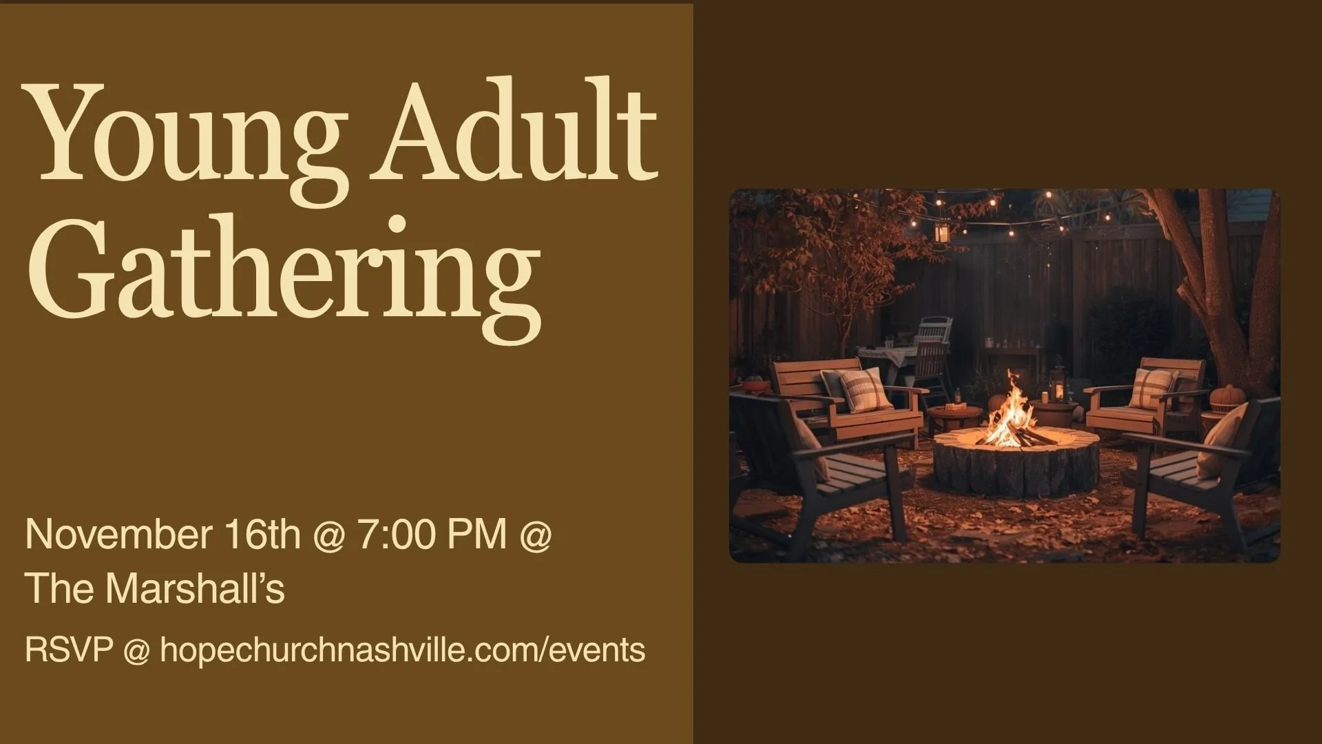 Young Adult Gathering