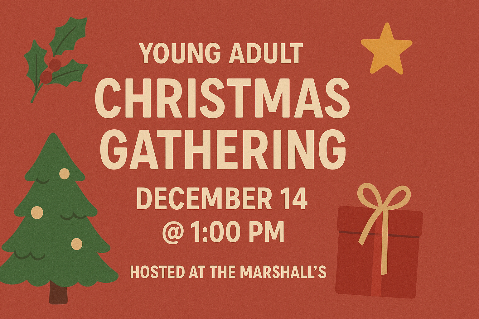 Young Adult Christmas Gathering