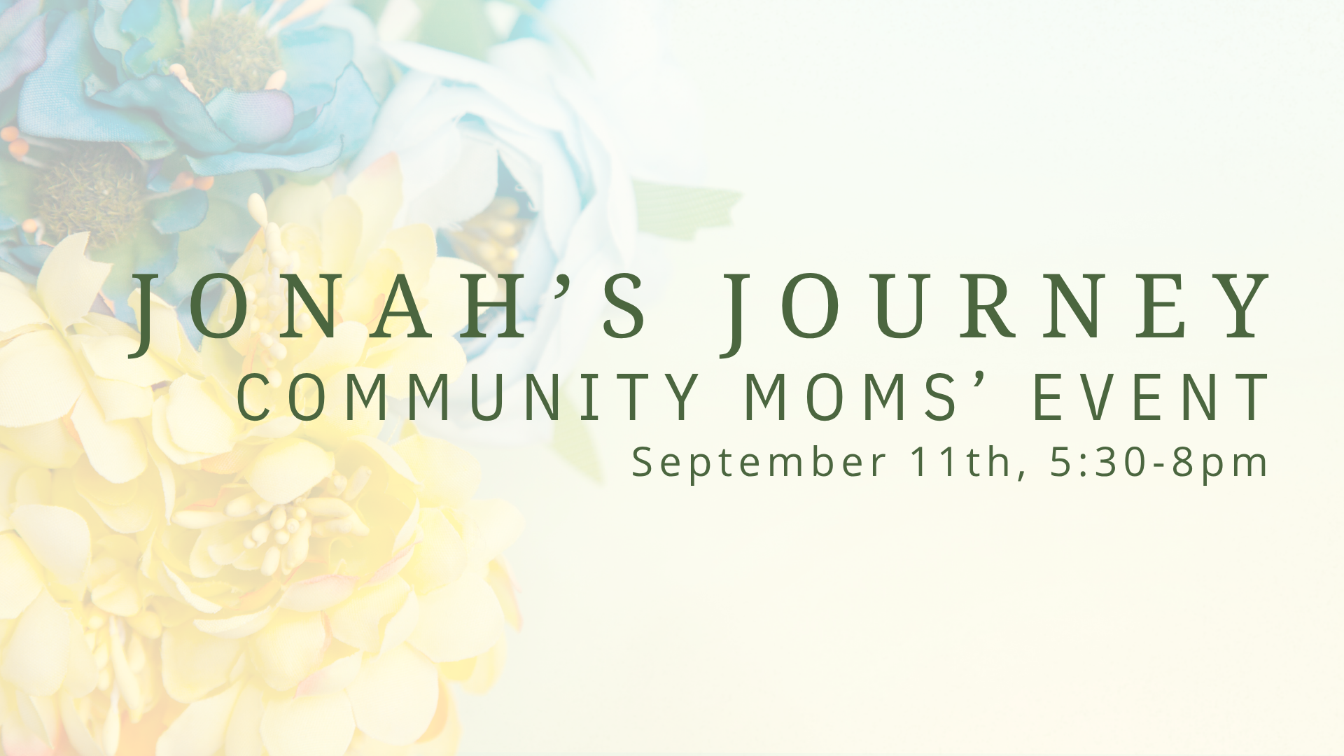 Jonah's Journey Community Moms' Event 
