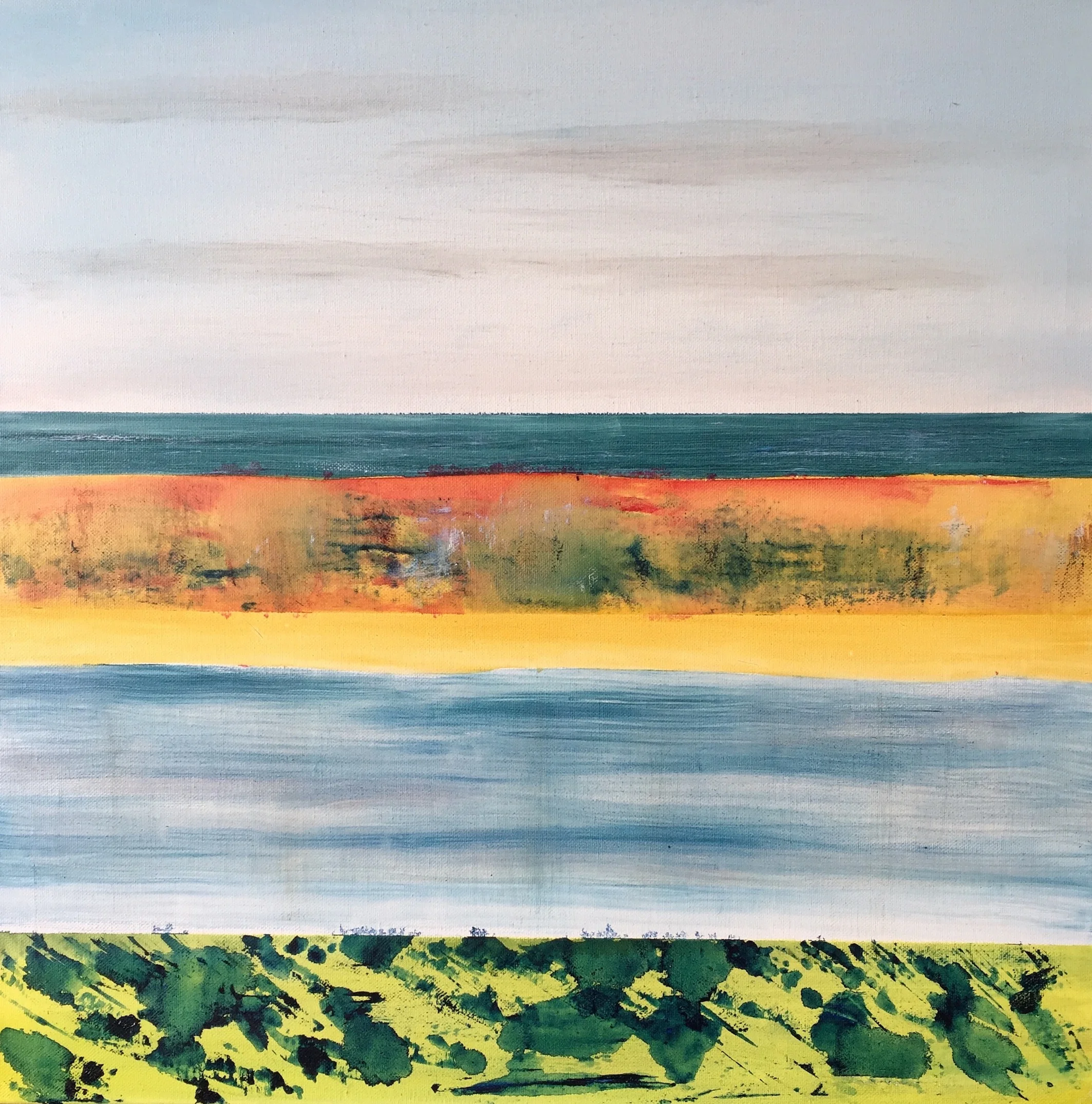 Chesil (2017) Oil 50x50cm £675