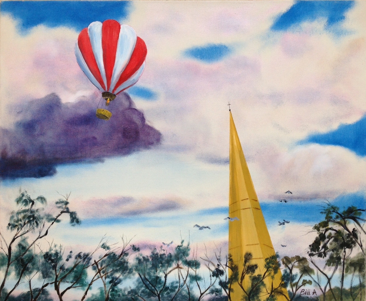 I can hear myself living (2014) Oil 80x60cm £975