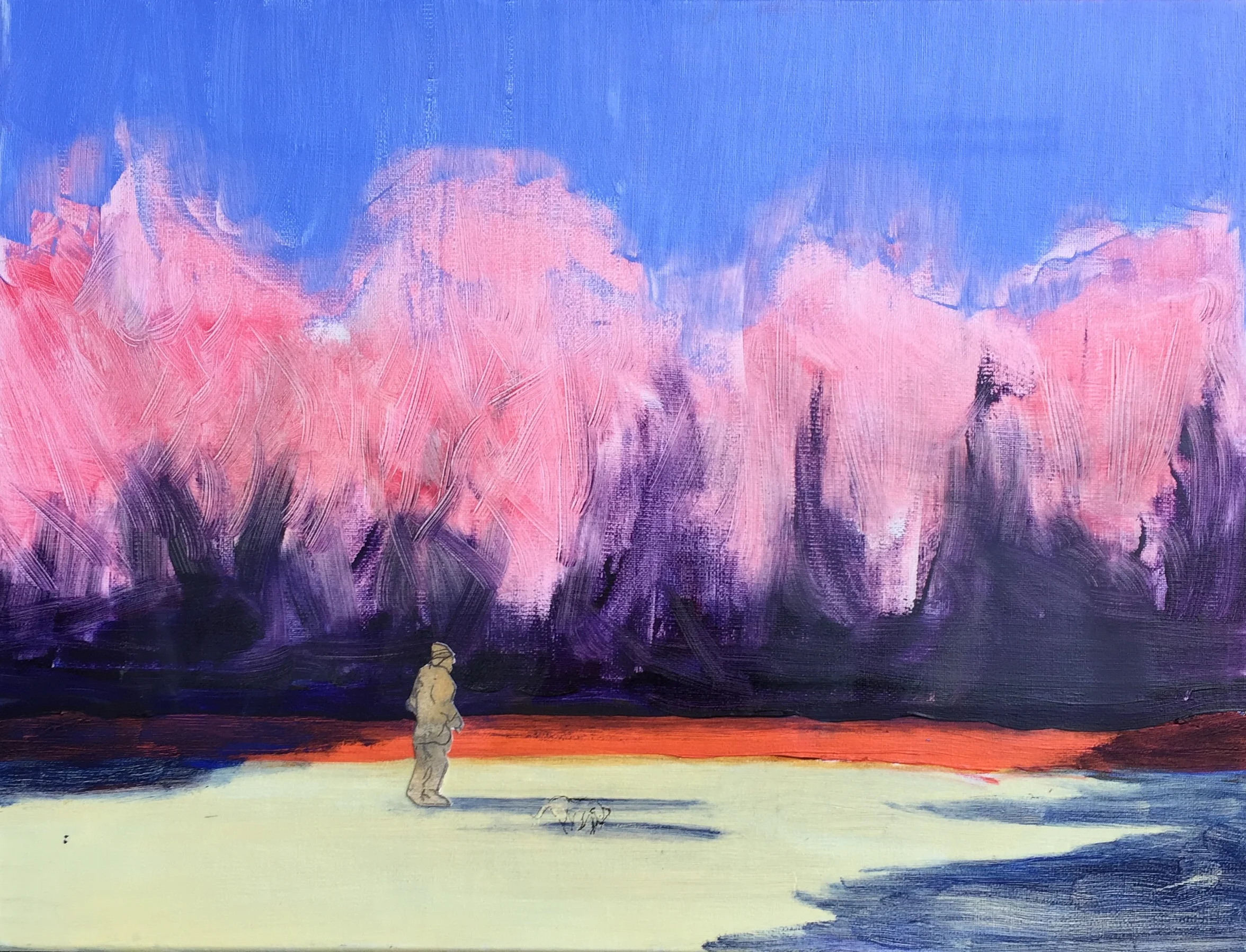 Sudden Spring (2016) Oil 30x40cm £475