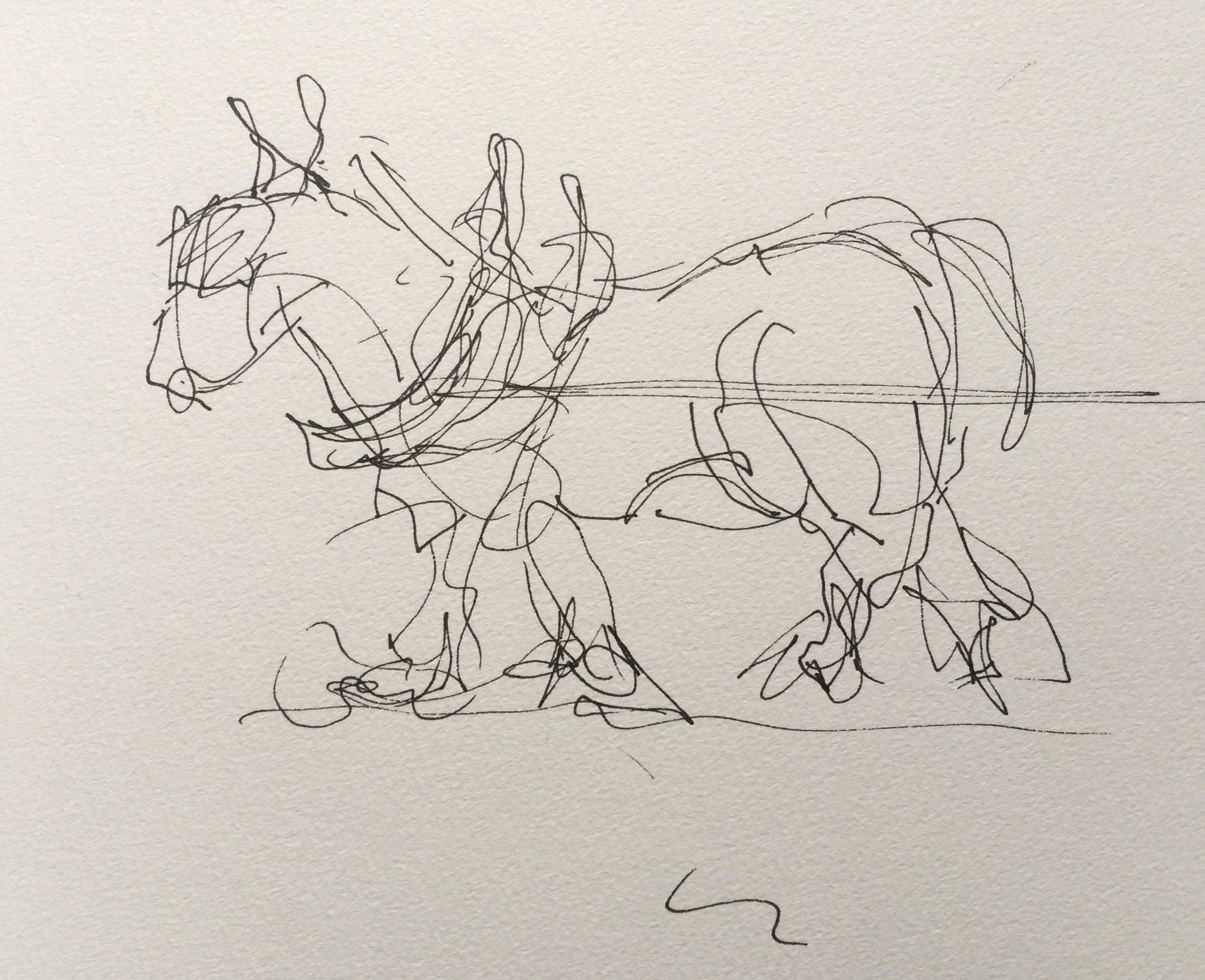 Cart Horse (pen) £60