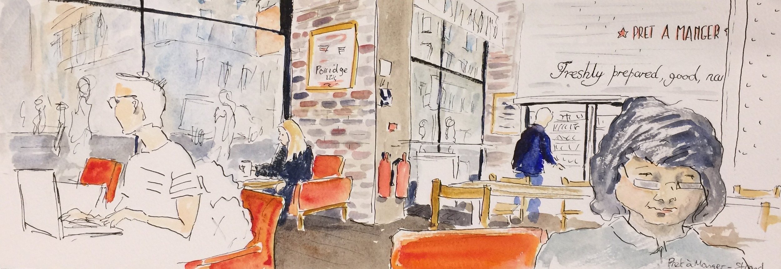 Pret Strand (watercolour) £180
