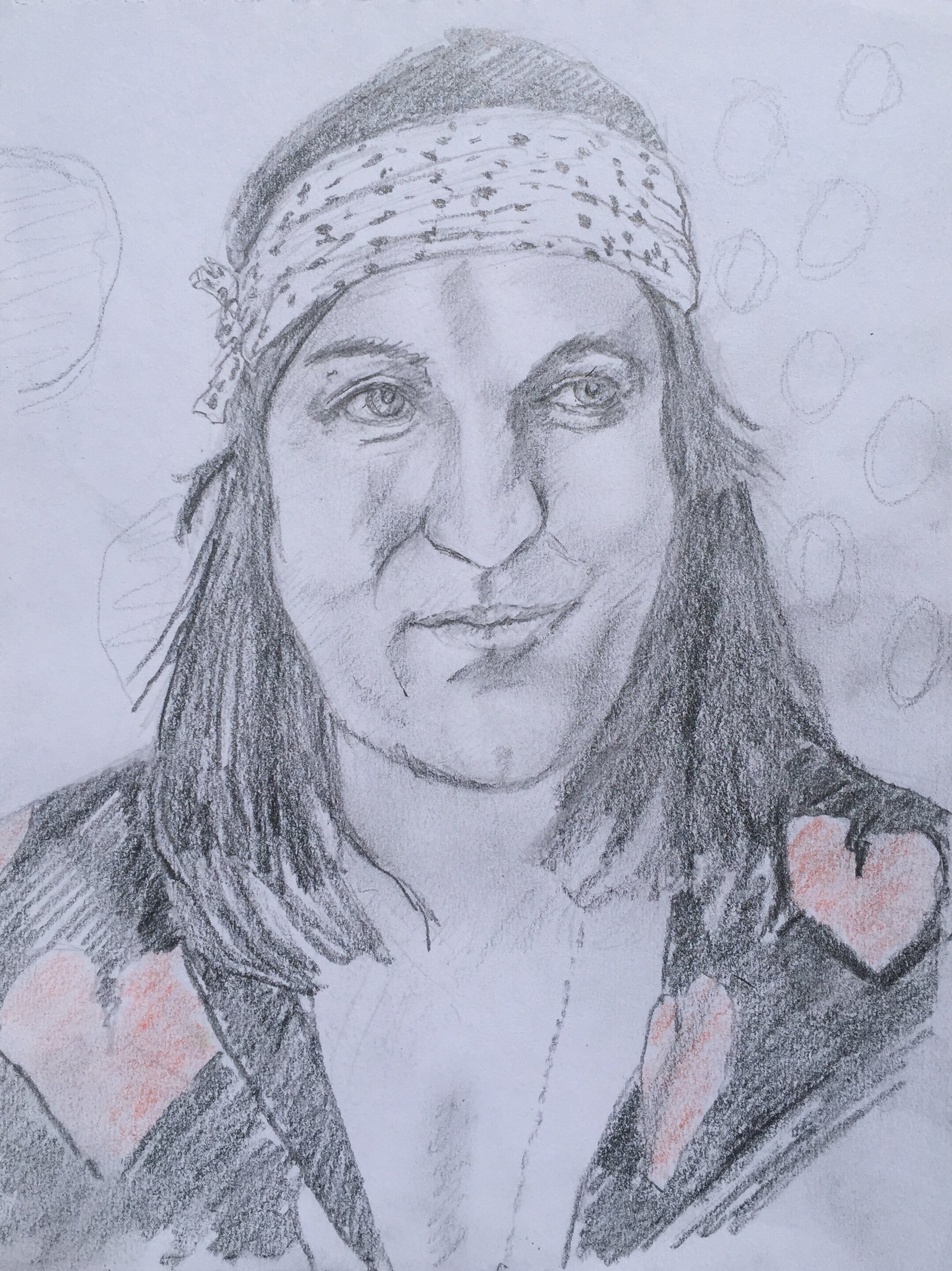 Noel Fielding  pencil sketch  £50