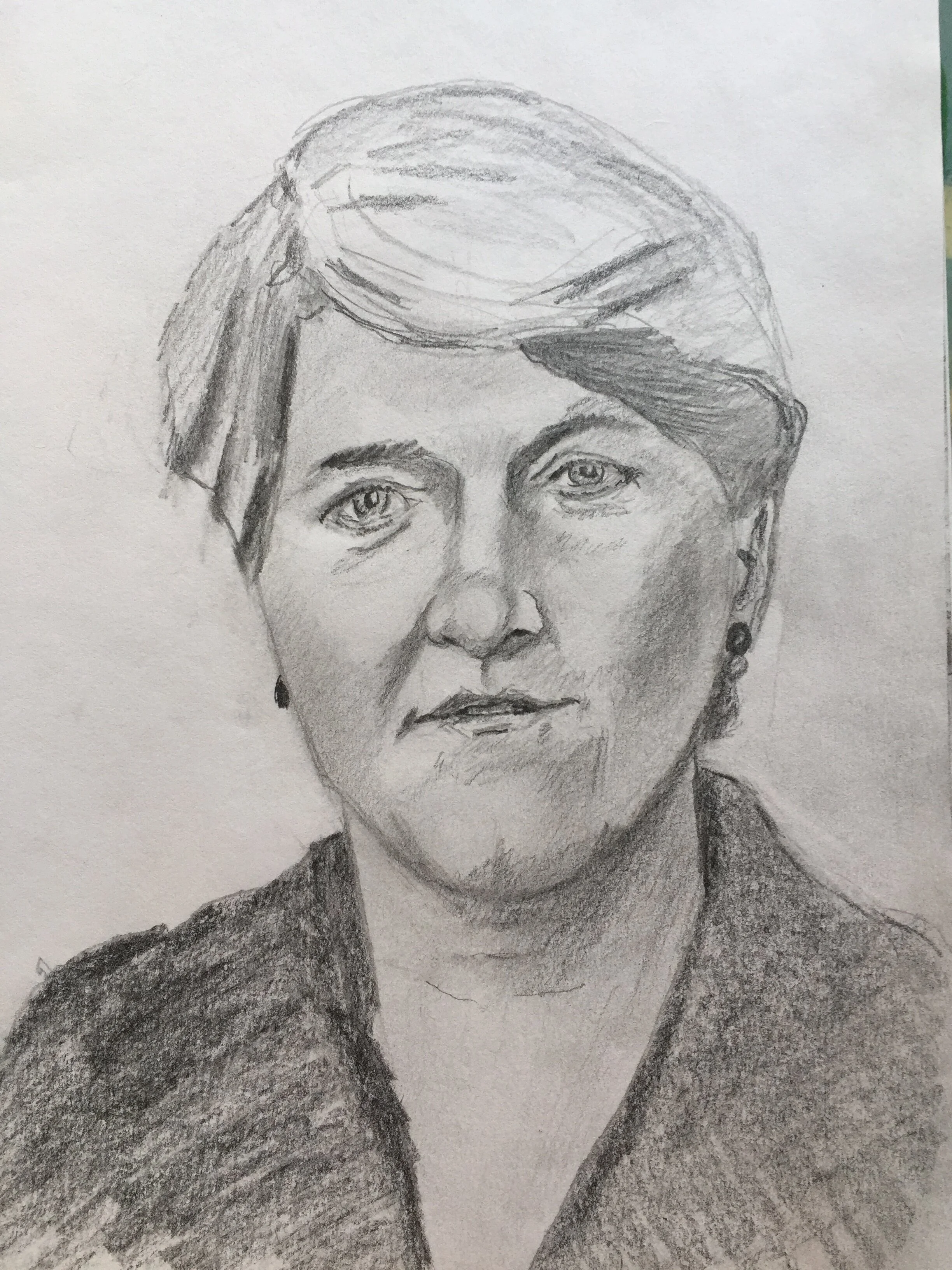 Clare Balding   pencil   £50