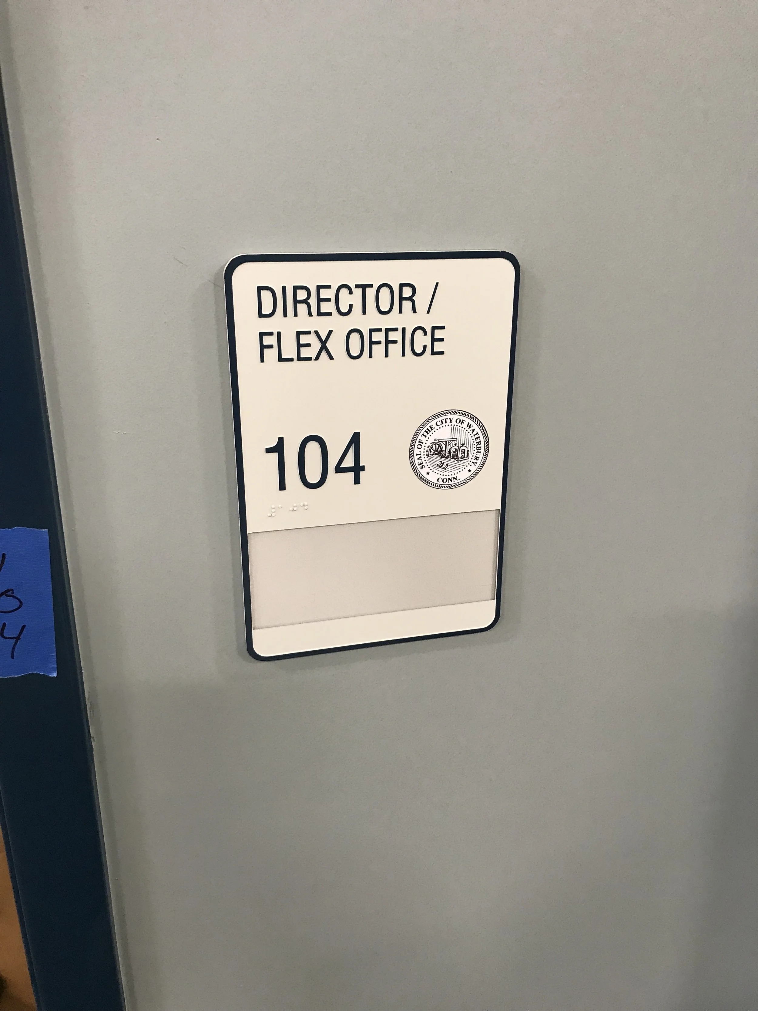 Waterbury DPW signage.JPG