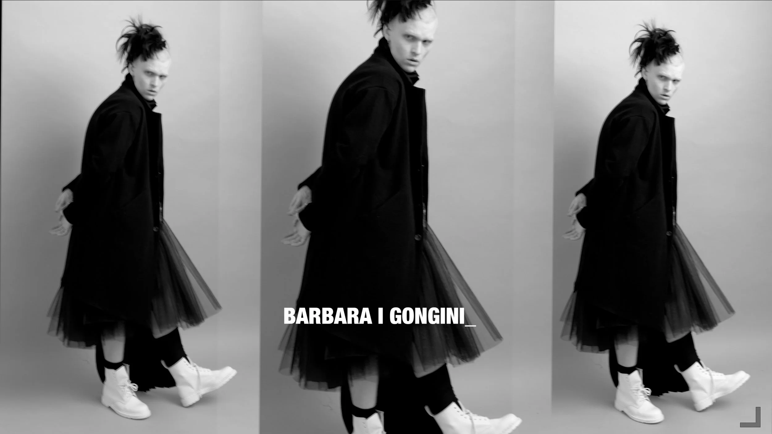 Behind the scenes with Morgan Norman for Barbara I Gongini AW 18_Film