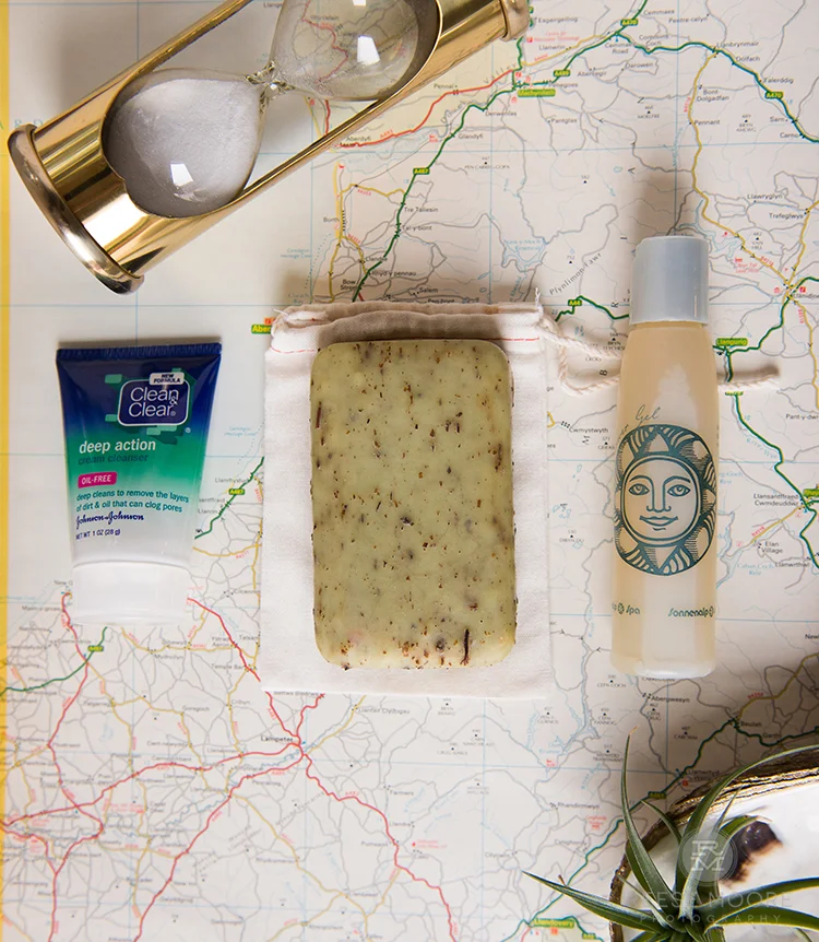 Face wash and body wash (right and left), meet your nemesis (middle). 