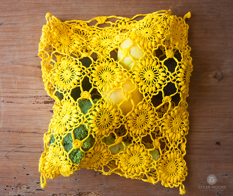 Zero Waste Craft: DIY Turmeric Dyed Reusable Produce Bags