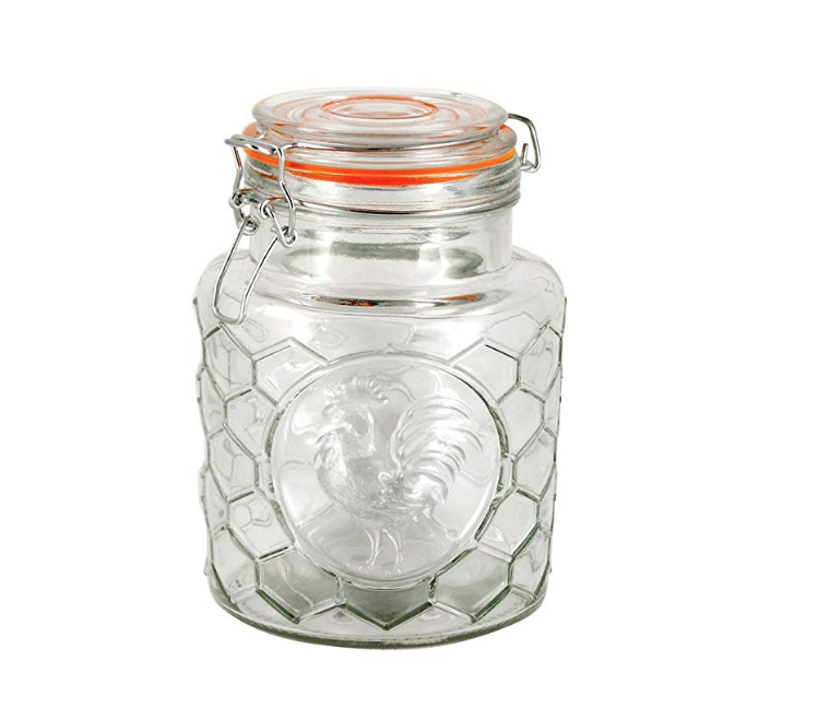 Rooster Canning Jar