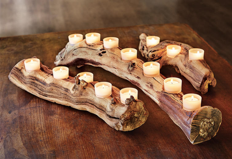 $50.00 Old Grape Vine Candle Holder