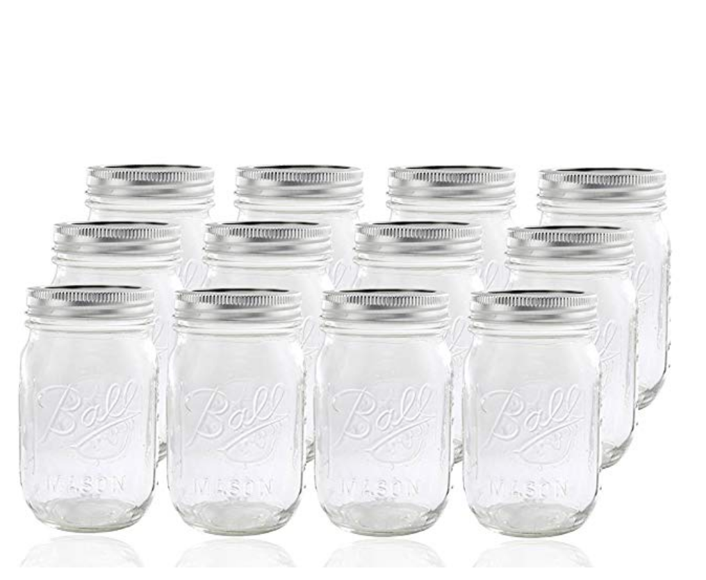 Mason Jars ($17.25)