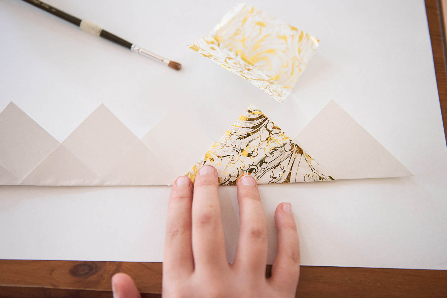 DIY Paper Crowns Made From Upcycled Gift Wrap and Wrapping Paper for Zero Waste New Years Eve