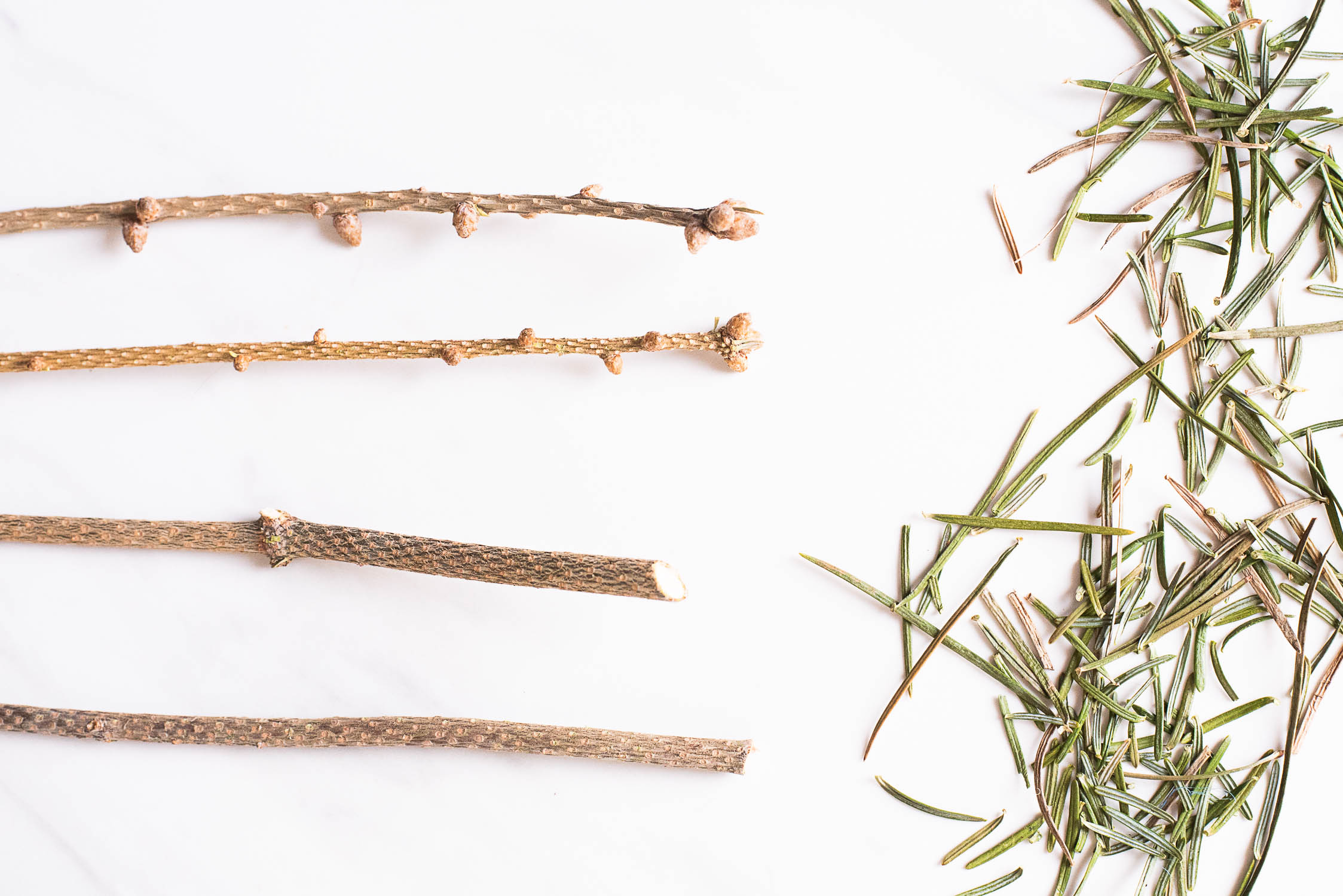 How to Upcycle Your Christmas Tree into an Adorable Table Runner