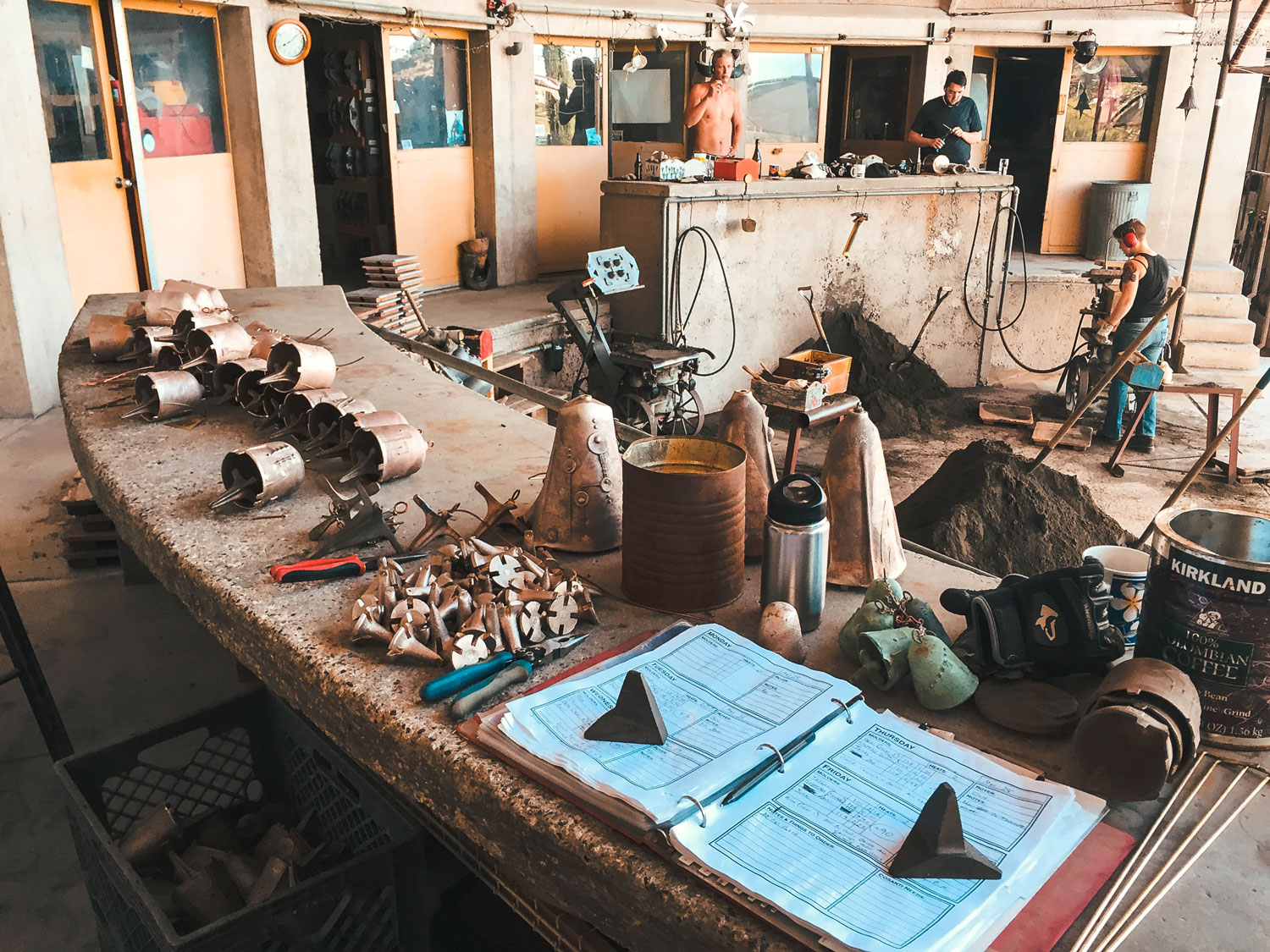 The Foundry, where the bronze bells are made