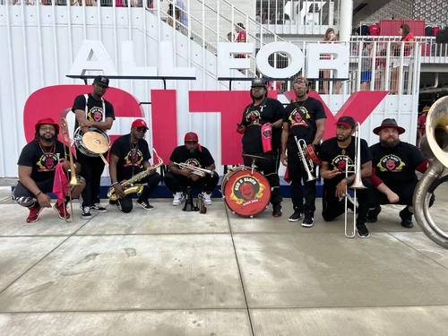 Red &amp; Black Brass Band