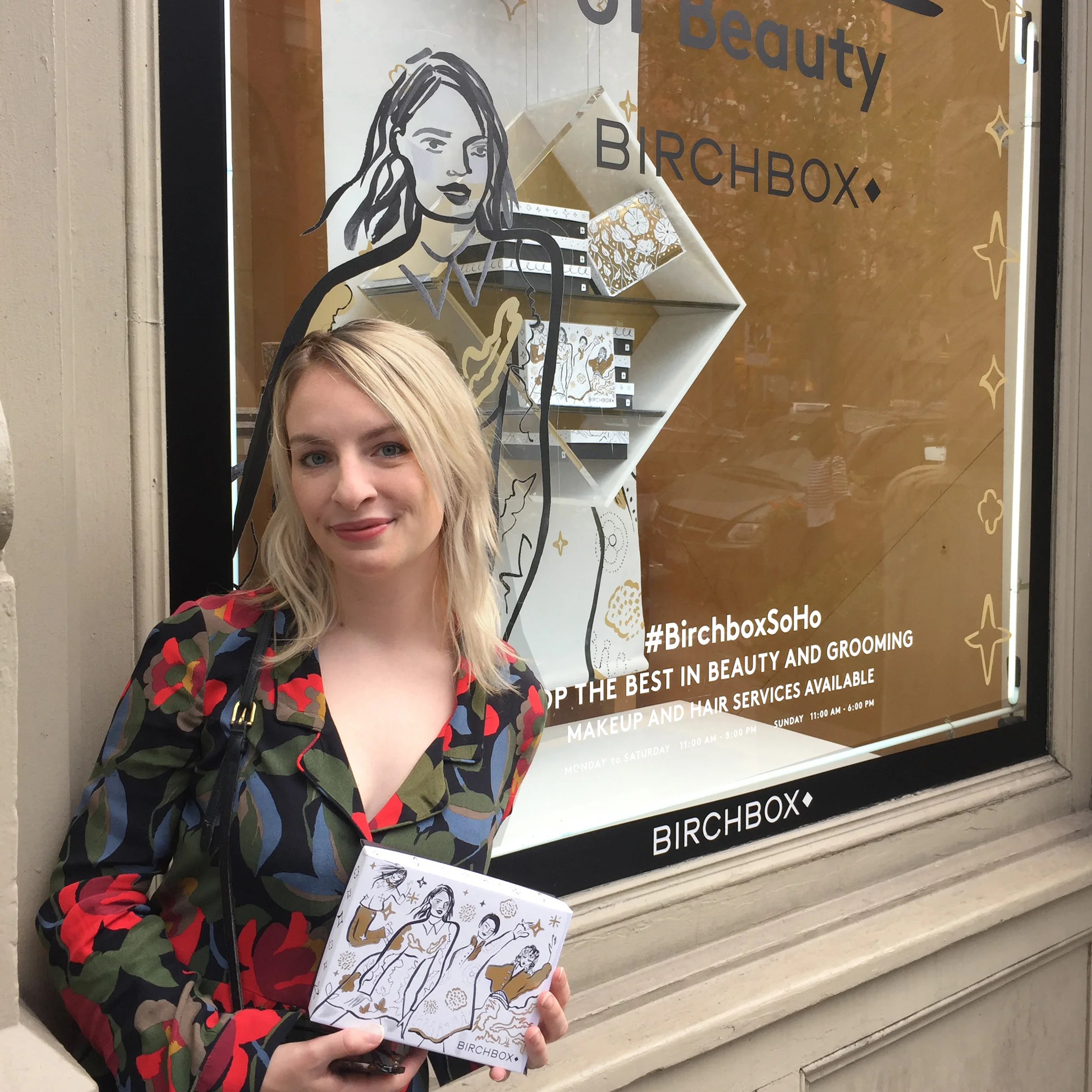 Katherine's collaboration with Birchbox