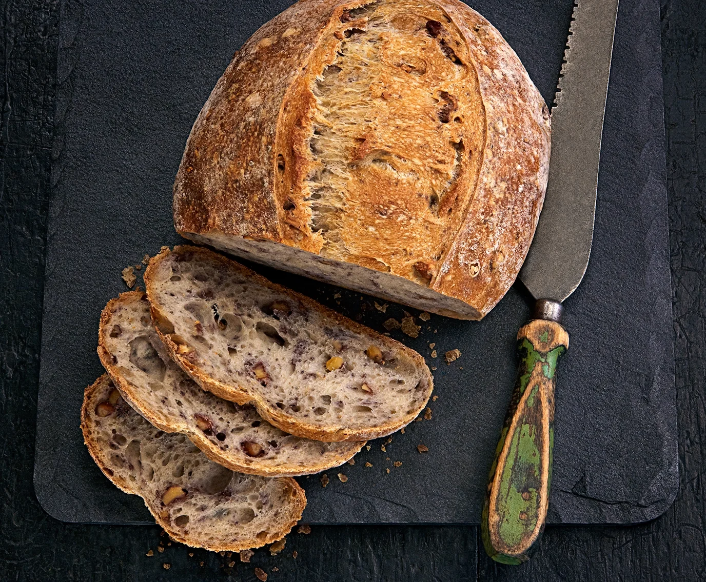 Rosmary Walnut Bread