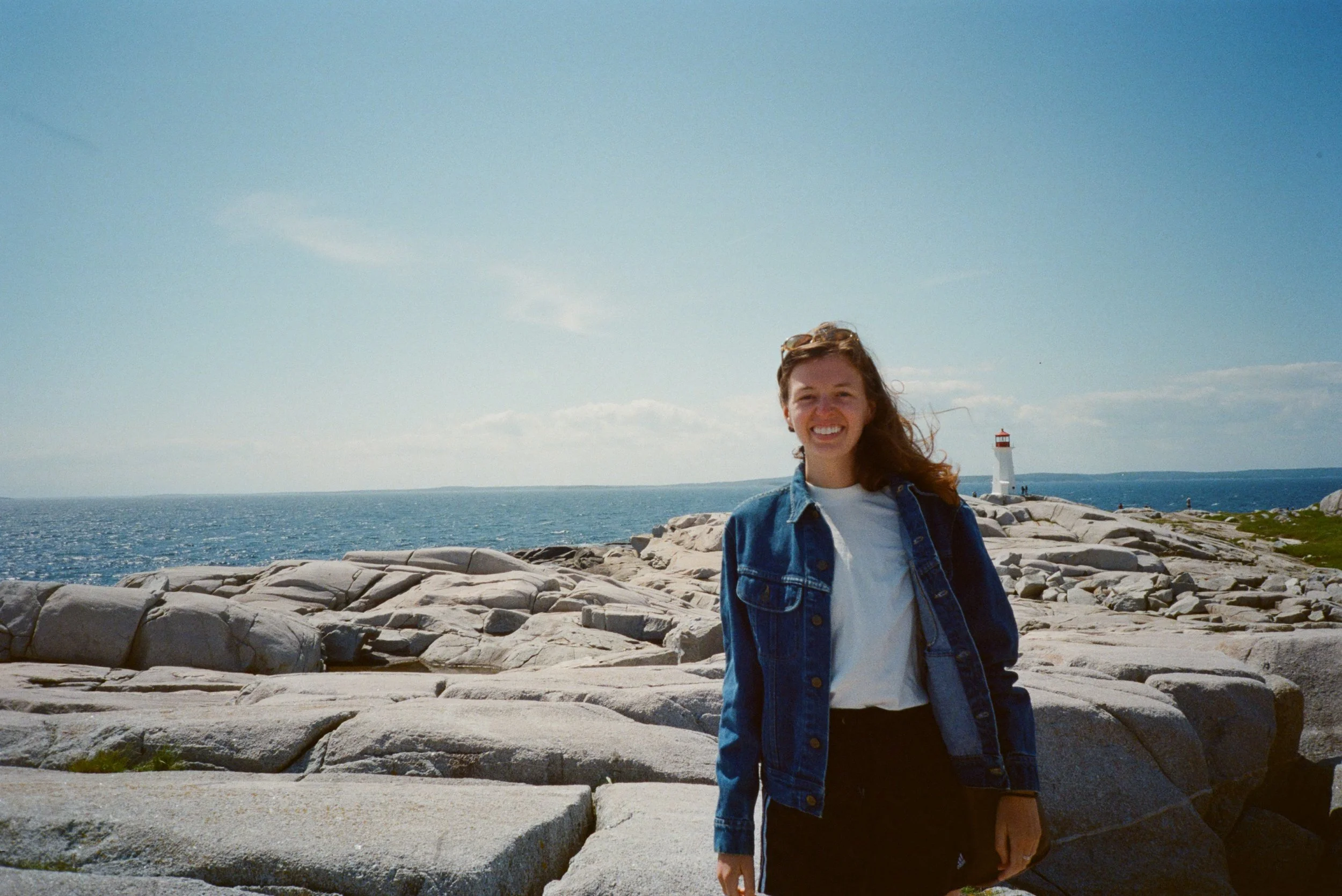 peggys cove nova scotia, june 2025