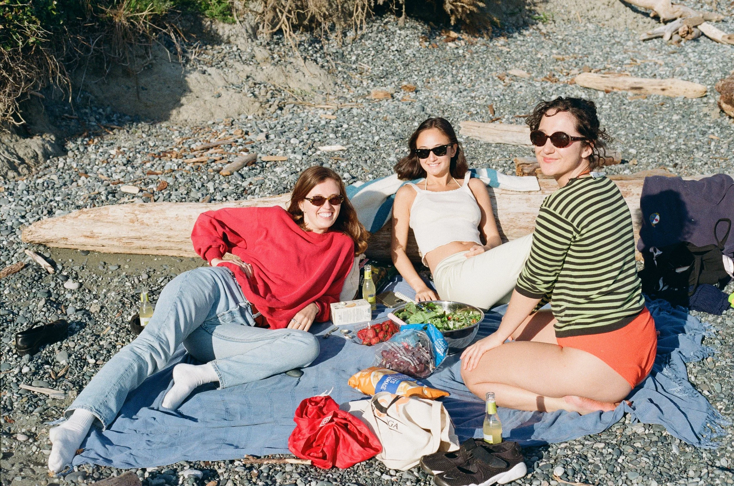 spiral beach, june 2025, by emma