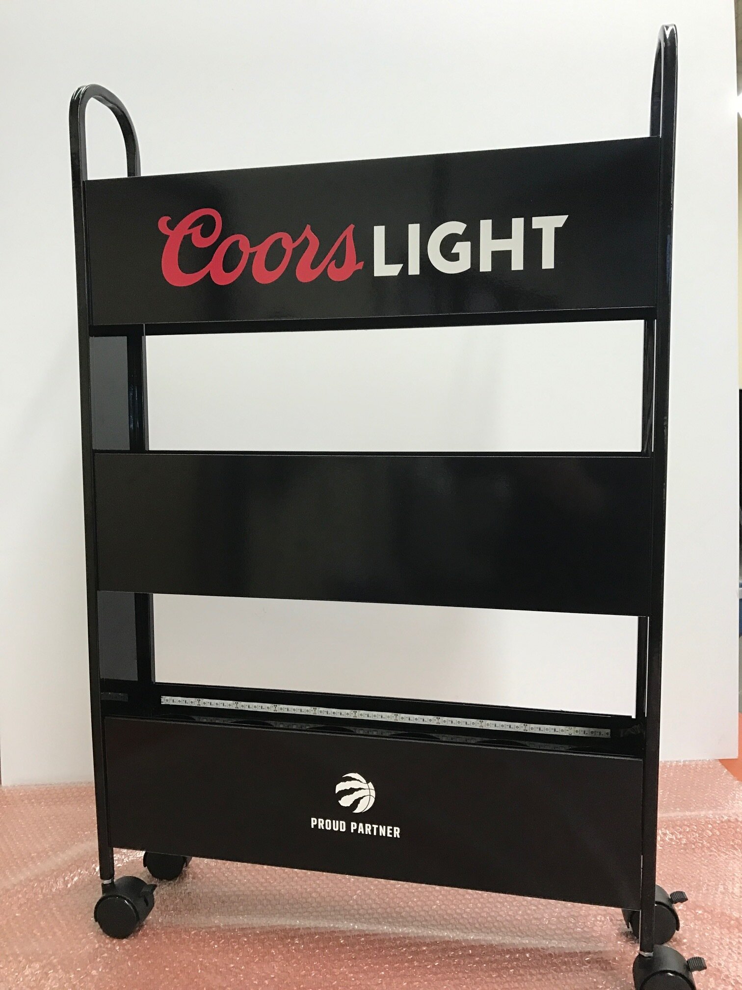 Custom Coors Light beer cart.JPG