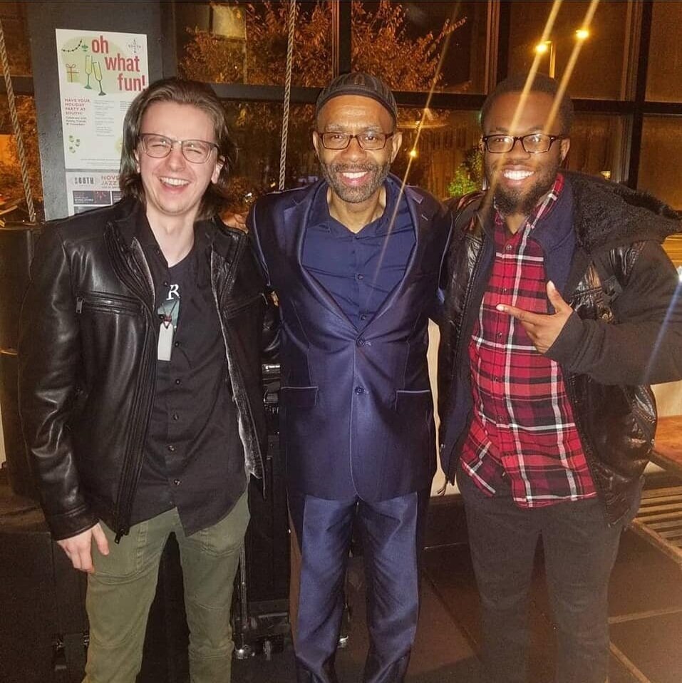  God is good!  @colinthealchemist  and I were blessed with front row seats to Kenny Garrett's concert and got to meet the man himself. Definitely a moment I will never forget! This even took place at South Restaurant &amp; Jazz Club on November 12th,