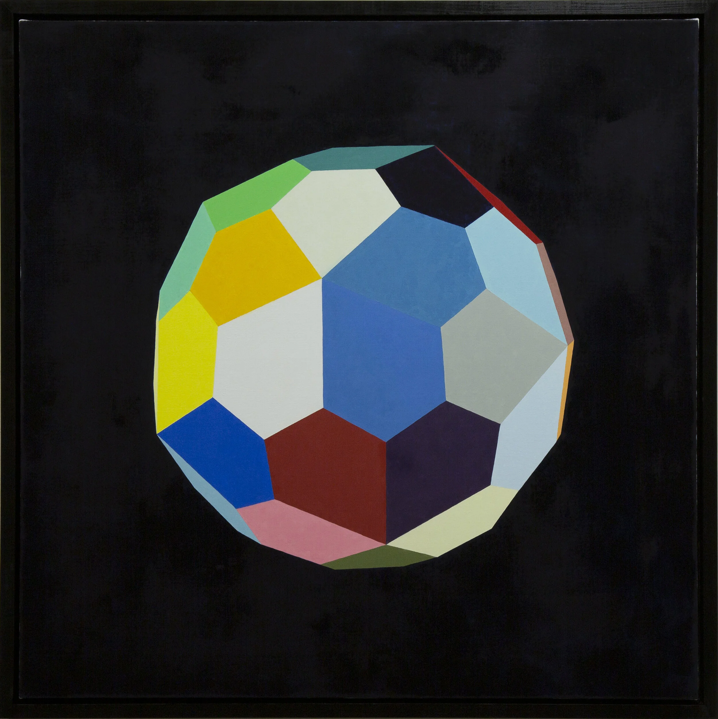 Pentagonal Hexecontahedron (Painting)