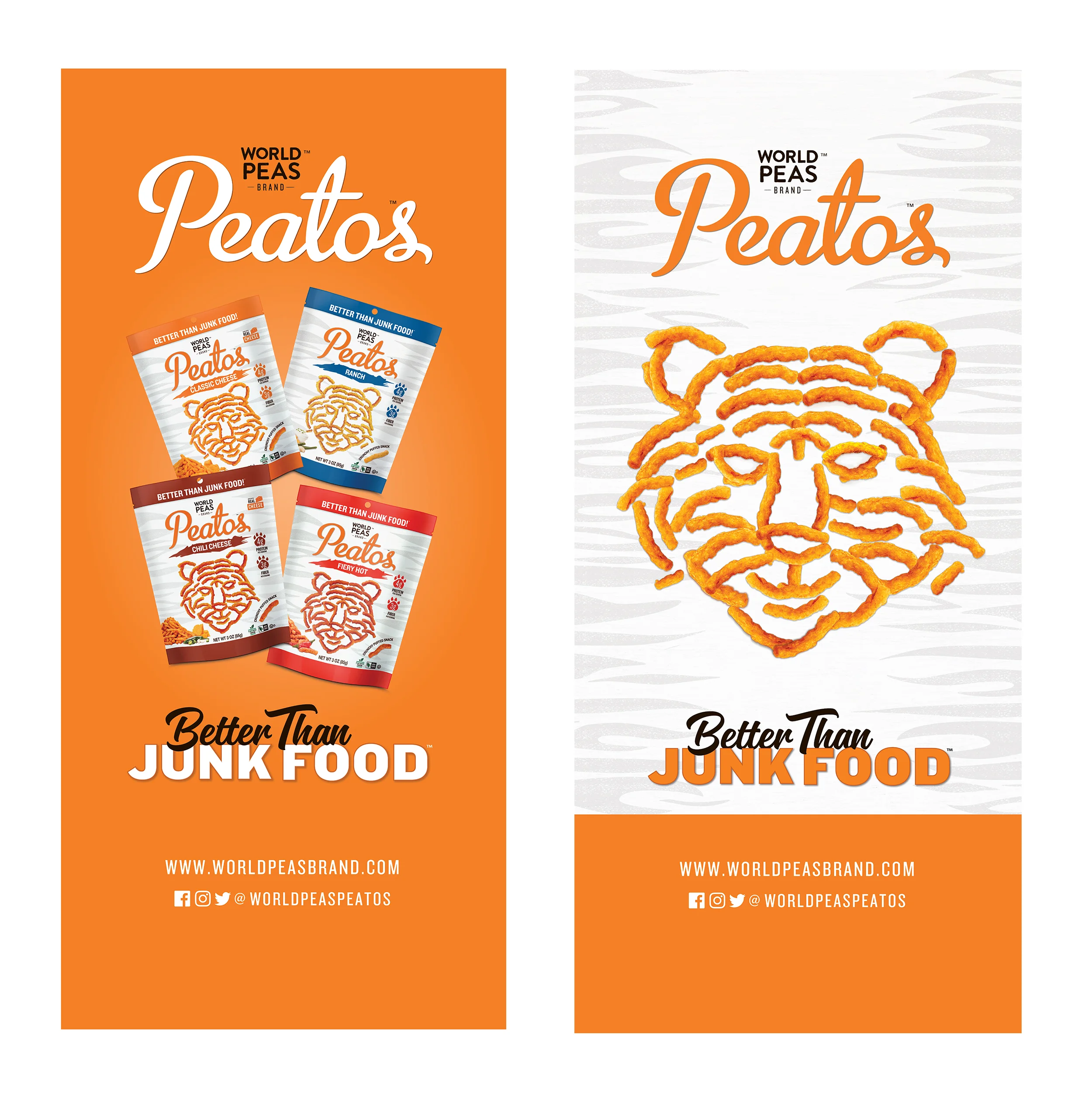 Trade events pull up banners. Illustrator CC.