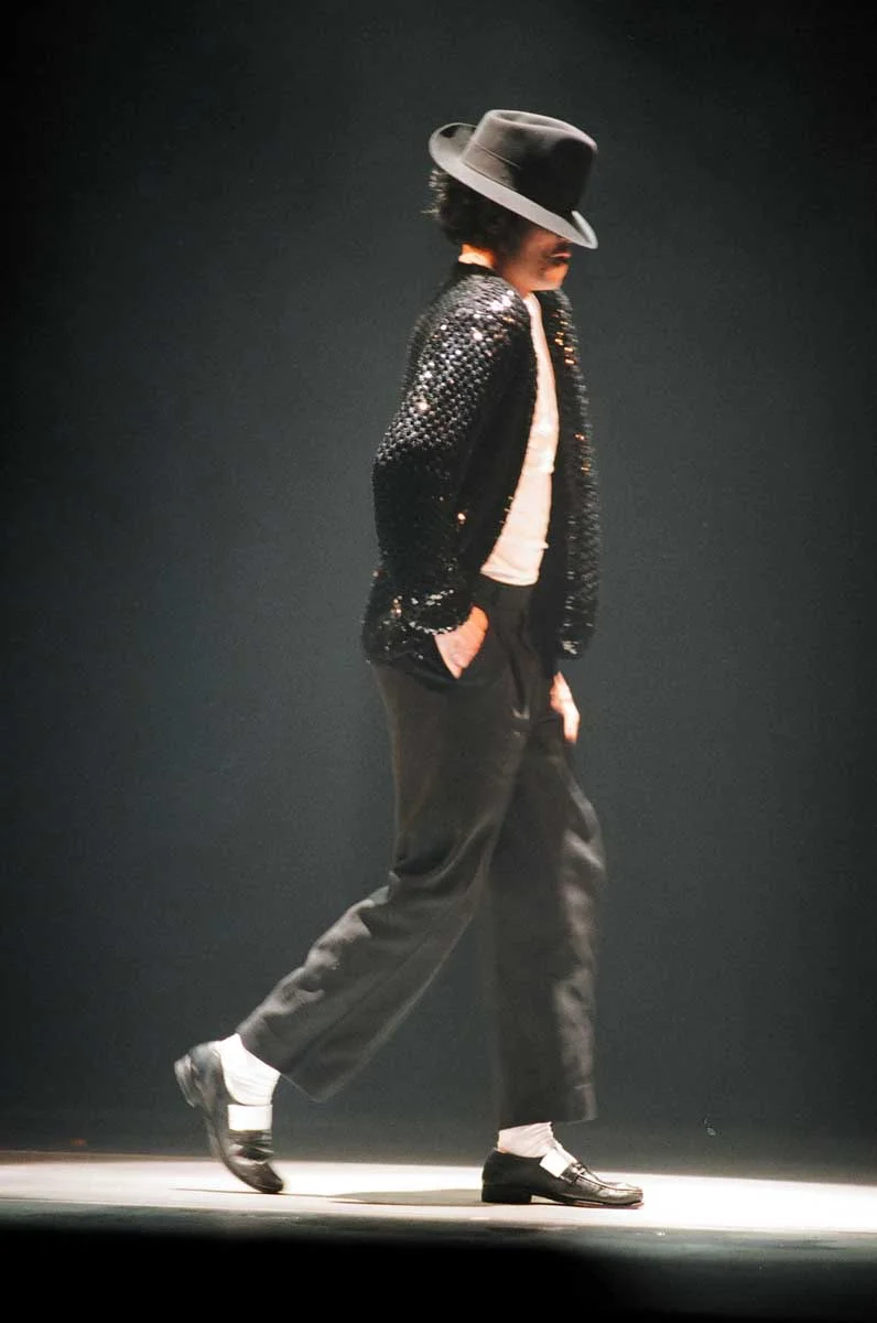 Michael Jackson Moonwalks
