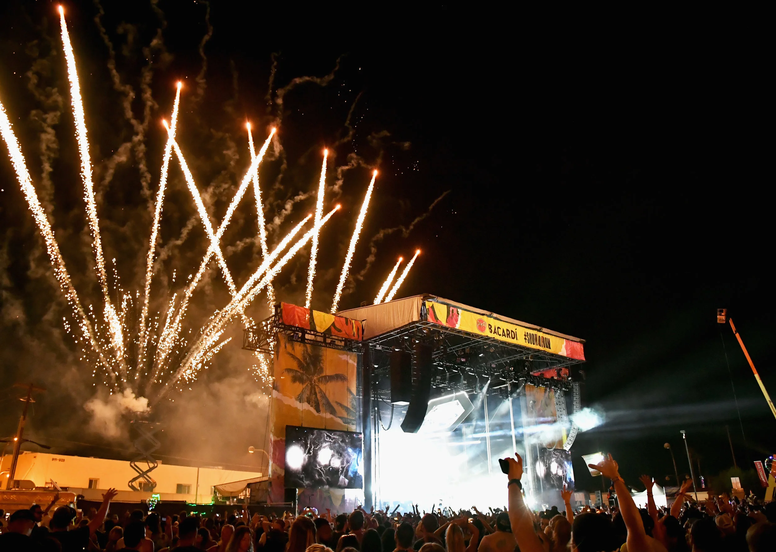 Bacardi Stage at Life is Beautiful