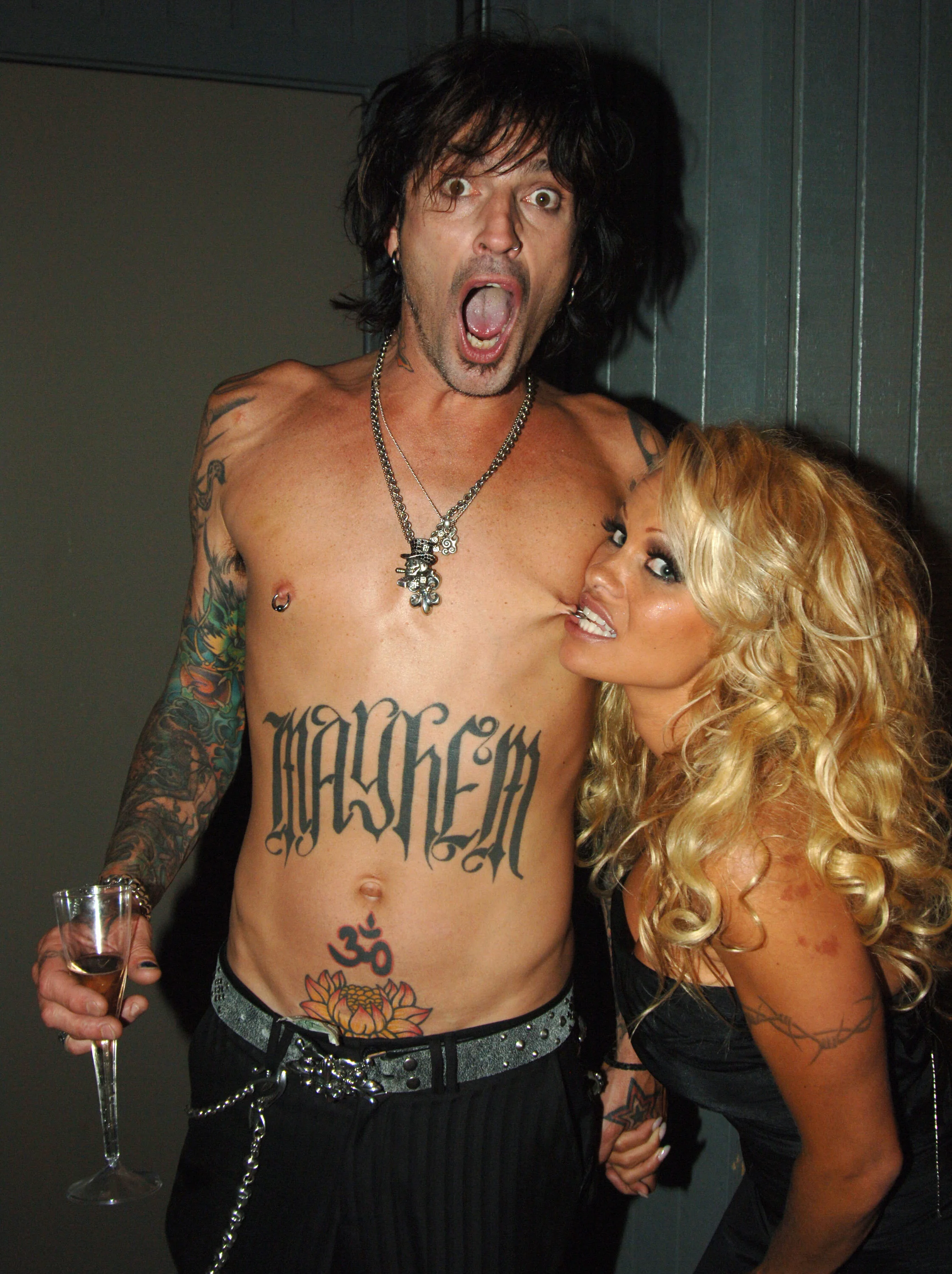 Tommy Lee and Pamela Anderson **exclusive**Comedy Central Roast of Pamela Anderson - After PartySony Pictures StudioCulver City, California United StatesAugust 7, 2005Photo by Jeff Kravitz/FilmMagic.comTo license this image (5624549) contact FilmMag