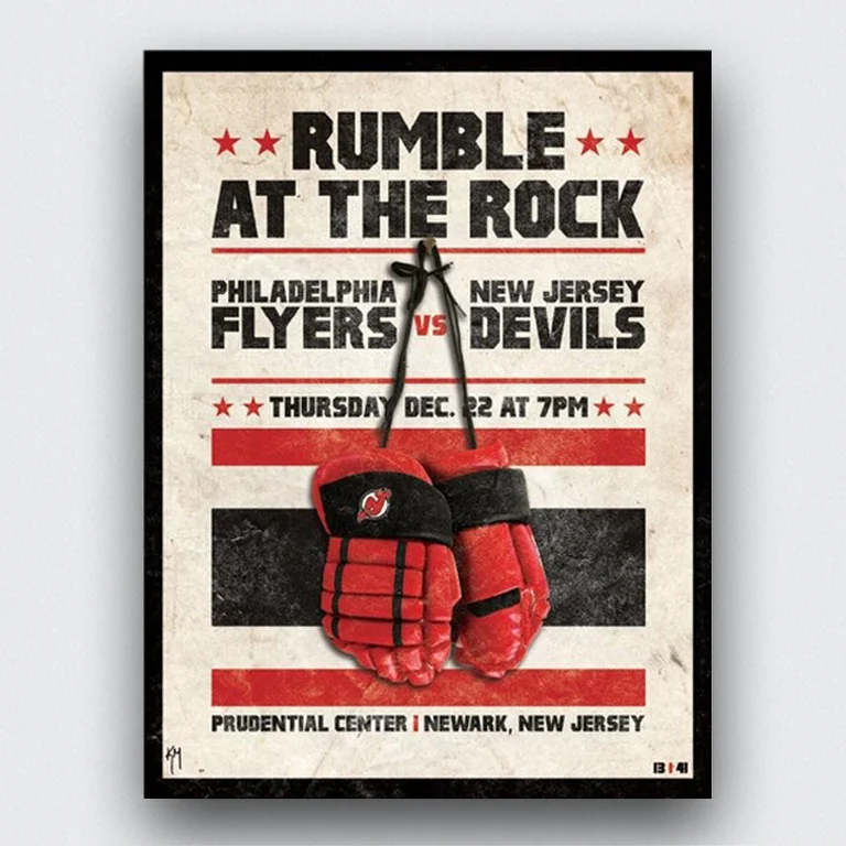 new jersey devils poster