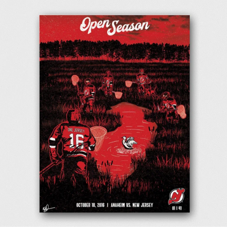 new jersey devils game day posters