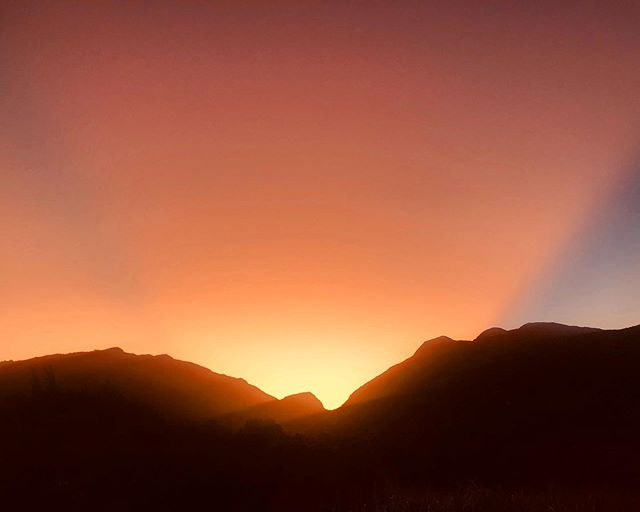 Never get tired of this view! Waikapū  I ke aloha! #Nohoʻanafarm #Waikapū #sunset #Maui #Hanaʻula #Kapilau #farmview