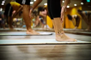 Gruppträningspass kan vara ett sätt för en PT att fylla upp schemat. Men inte för mig. Och speciellt inte yoga.